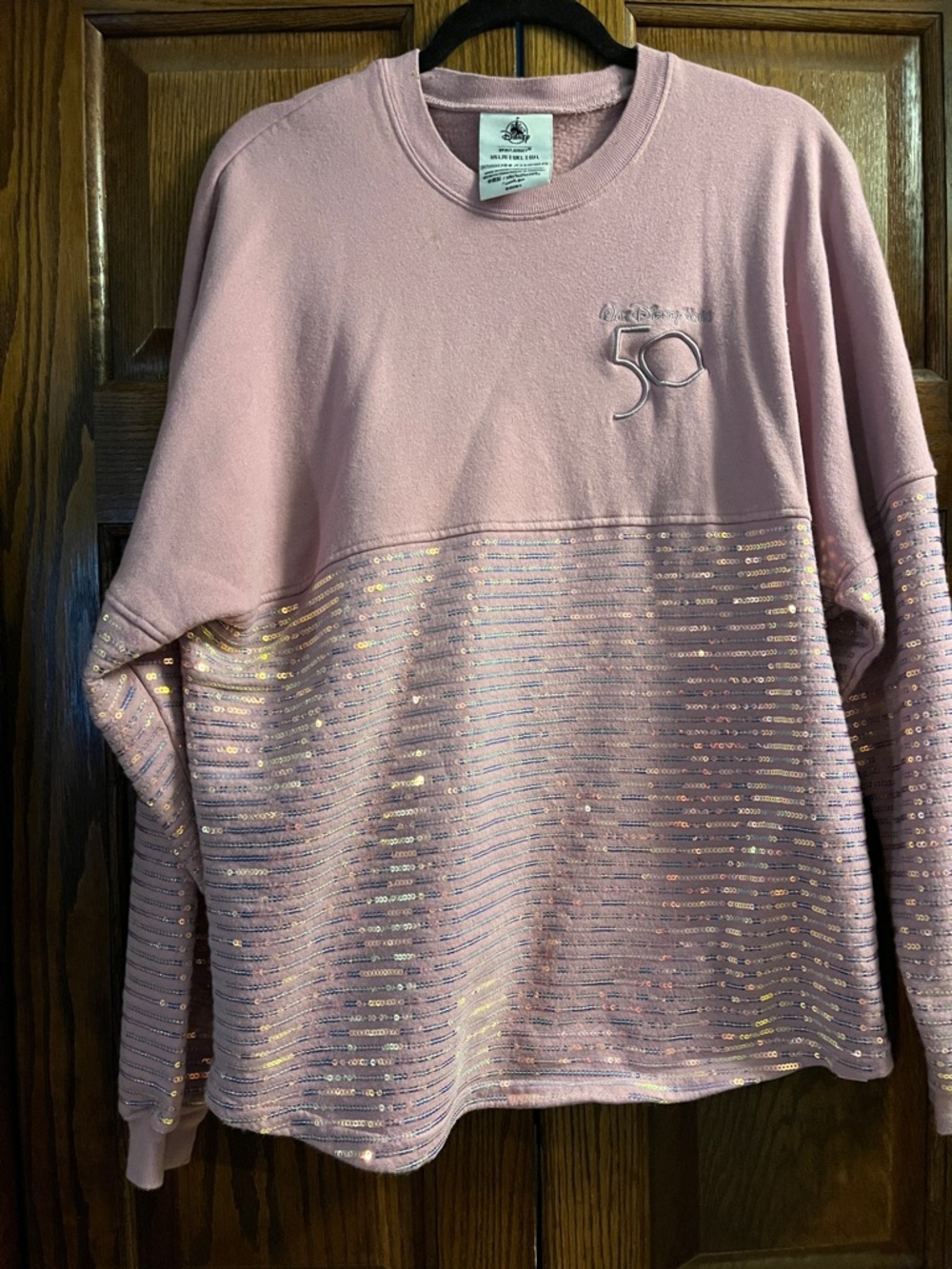 Disney 50th anniversary sequin spirit jersey